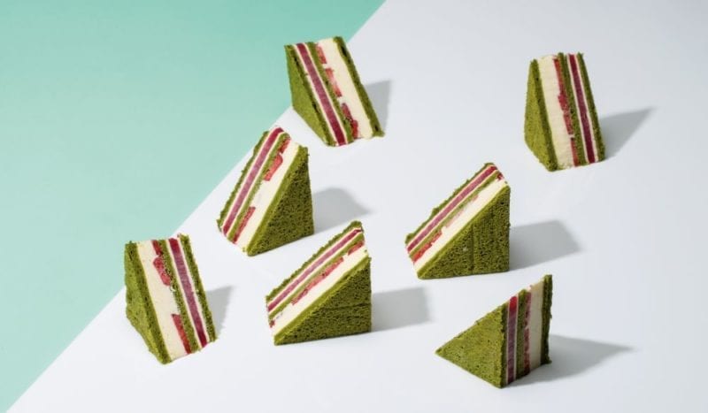 Matcha Club Cake